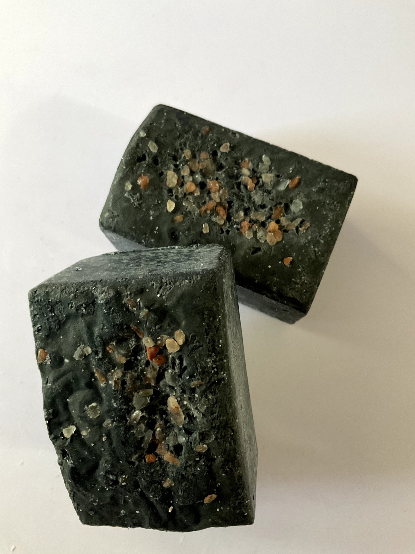 Charcoal Ice Salt Bar