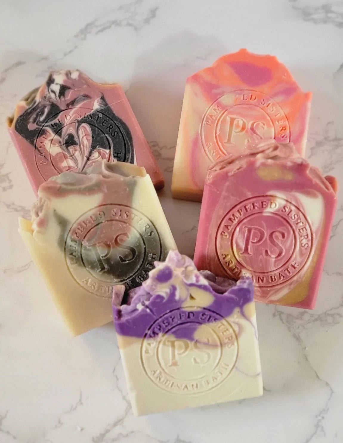 Handcrafted Artisan Soaps – Pampered Sisters Artisan Bath Products